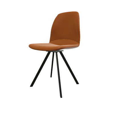 CHAISES ET TABOURETS - Pour tables standards, ht 75 cm, piétement 4 pieds - FOXI Chaise L.46xP.48xH.76.5cm-hauteur assise 48cm.