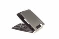 Support PC portable avec porte-documents intégré, réglable en ht, format A4 plié, noir