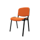 JOKER ECO - chaise 4 pieds tissu BONDAI coloris orange (BNB)