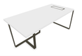 P1 Table de bureau 180x90cm - top access à droite - sans voile de fond.
