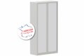Armoire à rideaux H198xL100cm 4 tablettes