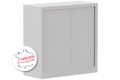 Armoire à rideaux H100xL100cm 2 tablettes