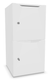 Meuble à cases H.92xL.45xP.50cm - 2 cases H43cm. portes avec découpe en partie haute. serrure à code