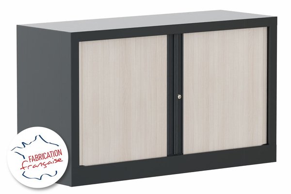 [Pas de famille] - [Pas de sous famille] - Armoire à rideaux H69,5xL120cm