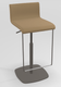 COCKTAIL Tabouret -Finitions : MOSAIC GOLD (M314) / PIETEMENT EPOXY : structure coloris BRUN FONCE MAT (EP88)