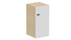 Meuble à cases H.92xL.45xP.50cm - 1 case H86cm. porte pleine. serrure à code