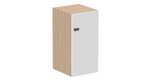 Meuble à cases H.92xL.45xP.50cm - 1 case H86cm. porte pleine. serrure à code