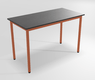 DECO Table forme rectangulaire L.120xP.60xH.75cm