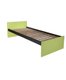 Lit TERRA mélaminé sommier aggloméré H50 cm - 80x190 cm