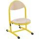 Chaise HÉLIA assise et dossier bois Blueprotech® piètement époxy - T1