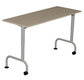 Table LEM HR plateau ép.19 mm mélaminé chant ABS piètement époxy - 130x50 cm - T3 à T6