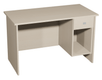 Bureau TERRA caisson 1 tiroir 1 niche plateau ép.21 mm stratifié chant ABS panneau mélaminé - 100x60cm - T6