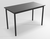DECO Table forme rectangulaire L.120xP.60xH.75cm