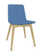 MELODY chaise 4 pieds bois frêne naturel