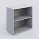 Armoire sans porte tablettes mélaminé 800x420x695