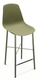 DIXIE Chaise haute L.44xP.52xH.101.5cm-hauteur assise 65cm.