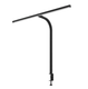 Lampe flexible avec pince coloris noir