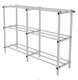 Porte-cartable époxy - L170xP42xH140 cm