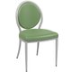 Chaise 260 assise et dossier tissu enduit piètement alu époxy - T6