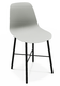 DIXIE Chaise L.44xP.55xH.82cm-hauteur assise 46cm.
