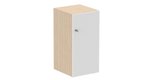 Meuble à cases H.92xL.45xP.50cm - 1 case H86cm. porte pleine. serrure à clé