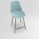 PETALE Chaise haute L.46xP.51.5xH.101.5cm-hauteur assise 65.5cm