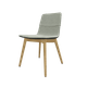 MELODY chaise 4 pieds bois frêne naturel