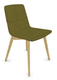 MELODY chaise 4 pieds bois frêne naturel