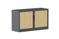 Armoire à rideaux H69.5xL120cm 1 tablette