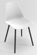 PETALE Chaise L.44xP.53.5xH.80.5cm-hauteur assise 47cm