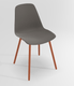 PETALE Chaise L.44xP.53.5xH.80.5cm-hauteur assise 47cm