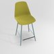 PETALE Chaise haute L.46xP.51.5xH.101.5cm-hauteur assise 65.5cm