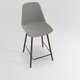 PETALE Chaise haute L.46xP.51.5xH.101.5cm-hauteur assise 65.5cm