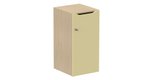 Meuble à cases H.92xL.45xP.50cm - 1 case H86cm. porte avec découpe en partie haute. serrure à clé