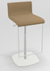 COCKTAIL Tabouret -Finitions : MOSAIC GOLD (M314) / PIETEMENT EPOXY : structure coloris BLANC MAT (EP91)