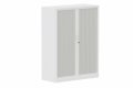 Armoire à rideaux H135xL100cm 2 tablettes