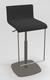 COCKTAIL Tabouret -Finitions : MOSAIC BLACK (M301) / PIETEMENT EPOXY : structure coloris BRUN FONCE MAT (EP88)