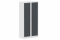 Armoire à rideaux H198xL080cm 4 tablettes
