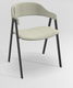 POPEYE Chaise L.53xP.43xH.77.5cm-hauteur assise 46cm