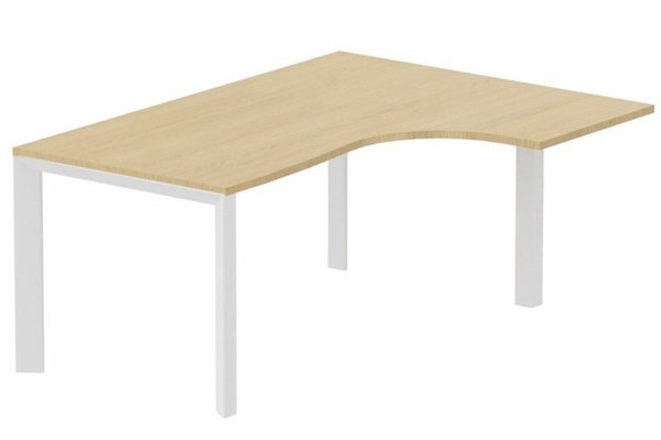 Gamme K7 - Plans compacts - K7- Plan compact 90° asymétrique 160x120x80/60cm sur pied de soutien - retour à droite