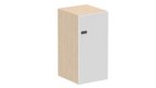 Meuble à cases H.92xL.45xP.50cm - 1 case H86cm. porte pleine. serrure à code