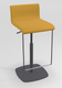 COCKTAIL Tabouret -Finitions : MOSAIC YELLOW (M310) / PIETEMENT EPOXY : structure coloris ANTHRACITE MAT (EP79)