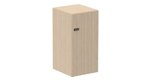 Meuble à cases H.92xL.45xP.50cm - 1 case H86cm. porte pleine. serrure à code