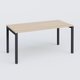 K3 Plateau droit 160x80 . Plateau Hêtre et pietement Anthracite