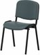 JOKER ECO - Chaise 4 pieds, tissu BONDAI gris moyen