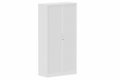 Armoire à rideaux H198xL080cm 4 tablettes