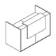 KUBIK Module 1/ Elemént droit L286xP88xH116cm 