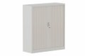 Armoire à rideaux H135xL120cm 2 tablettes