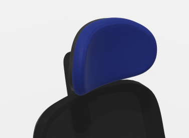 FAUTEUILS - FAUTEUIL - MISTRAL-Têtière réglable en hauteur et profondeur - coque coloris noir