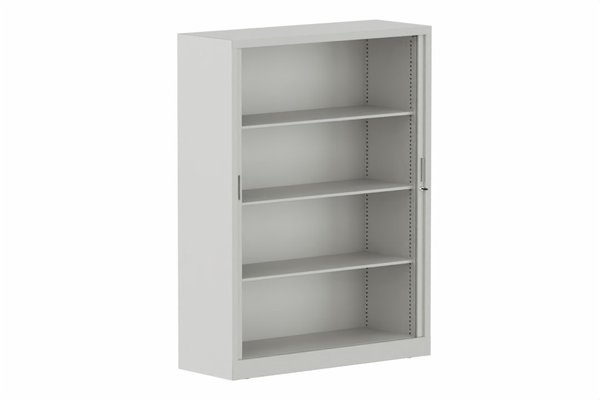 ARMOIRES A RIDEAUX - Largeur 120 cm - Armoire à rideaux H160xL120cm 3 tablettes